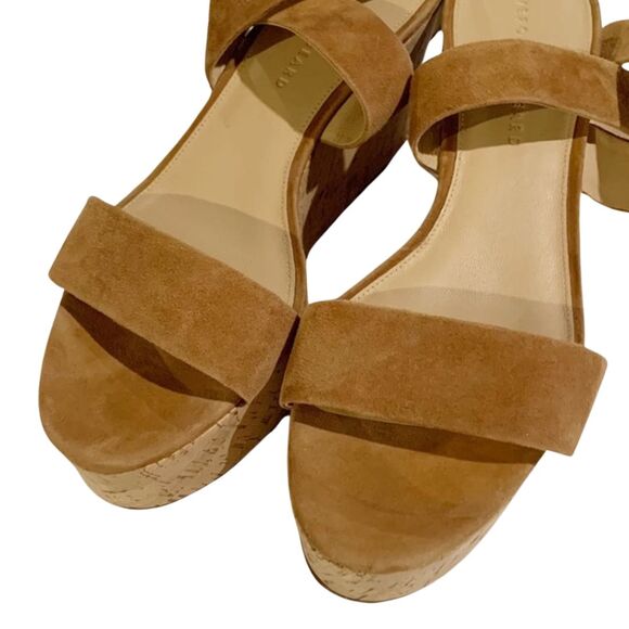Veronica Beard Hurley Platform Sandals New Without Box 10 - Picture 3 of 8